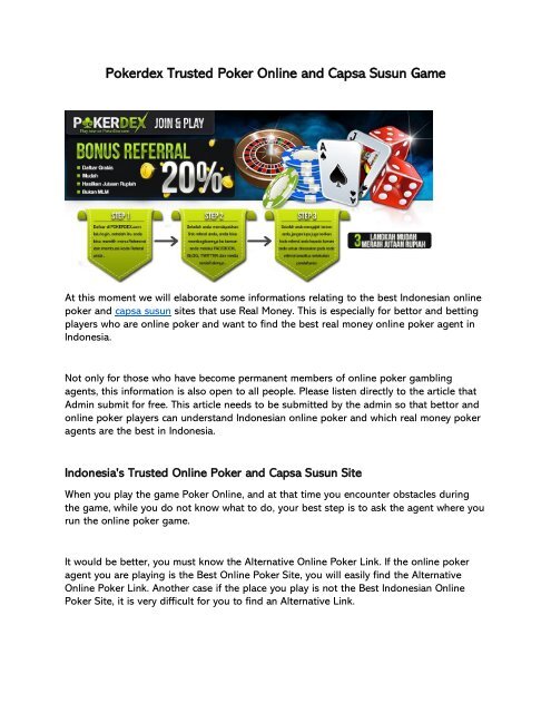 Pokerdex-situs-capsa-susun-online-domino-qq-terpercaya