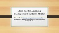 Asia-Pacific Learning Management Systems Market