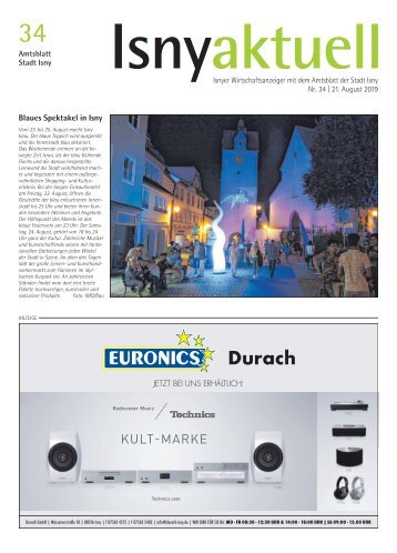 Isny Aktuell 21.08.2019