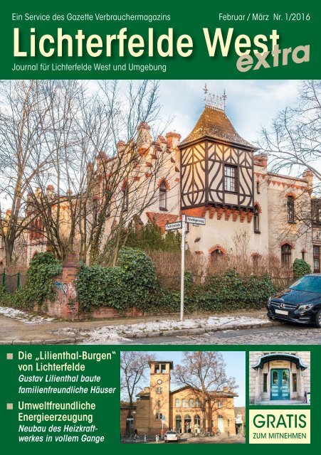 Lichterfelde West Journal Februar/März 2016