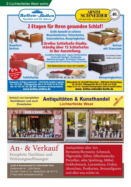 Lichterfelde West Journal Februar/März 2016