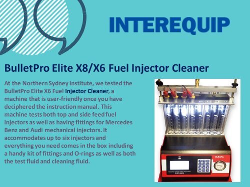 Injector Cleaner