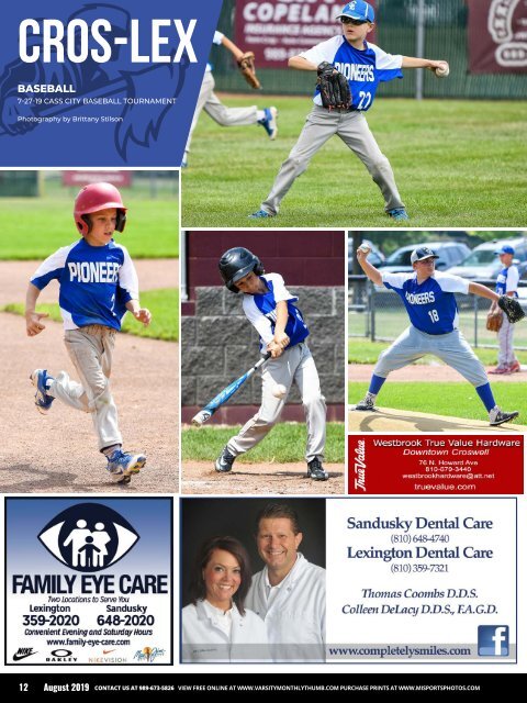 August 2019 Issue of Varsity Monthly Thumb Magazine