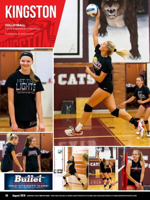 August 2019 Issue of Varsity Monthly Thumb Magazine