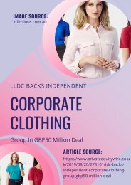 LDC Backs Independent Corporate Clothing Group In GBP50 Million Deal
