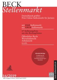 Beck Online Verzeichnis - 