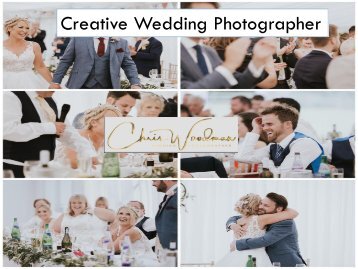 Creative Wedding Photographer with Chris Woodman Photography