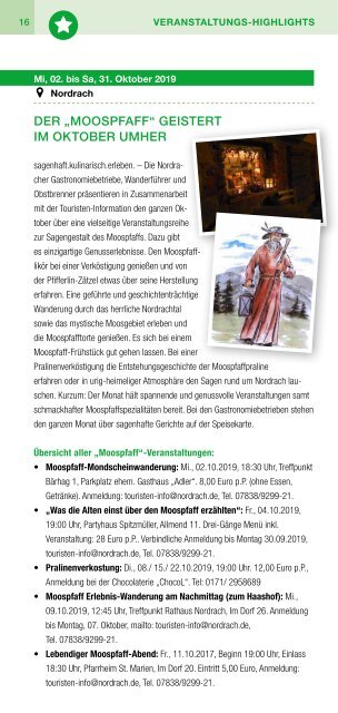 Schwarzwald-Heftli Ausgabe5 Sept-Okt 2019