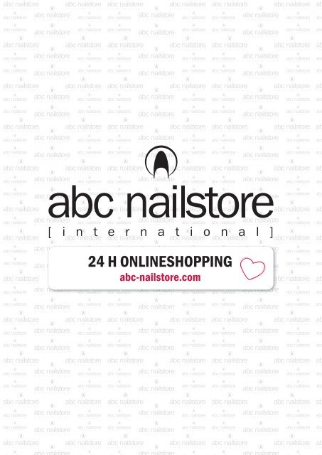 abc nailstore product guide | 2019