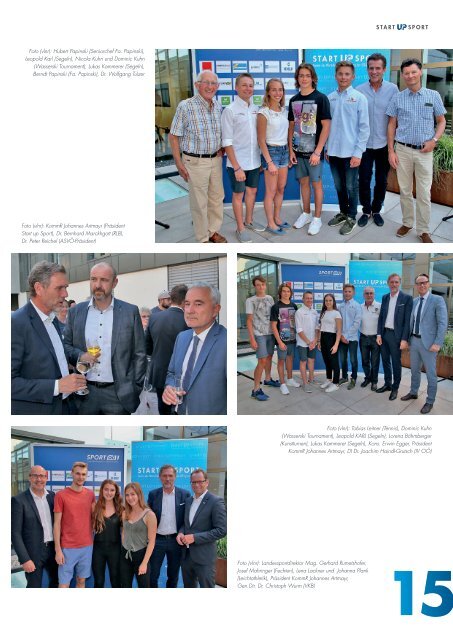 Start Up Sport Magazin - Nr. 2 | Juli 2019