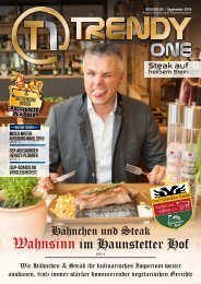 TRENDYone | Das Magazin - Augsburg - September 2019