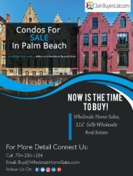 Palm Beach, FL Condos For Sale  Real Estate by JoinBuyersList