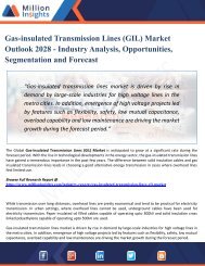 Gas-insulated Transmission Lines (GIL) Market Sales, Market Overview, Analysis Research Report 2028