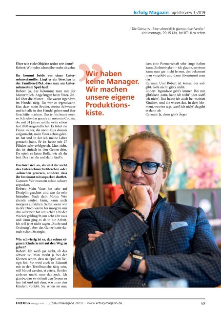 Erfolg Magazin - Best of drei Jahre