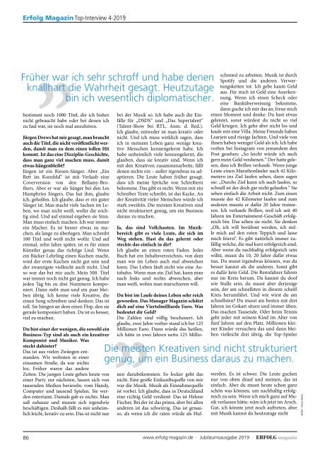 Erfolg Magazin - Best of drei Jahre