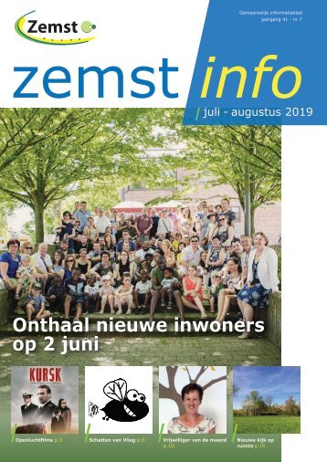 Zemst Info  - zomer 2019