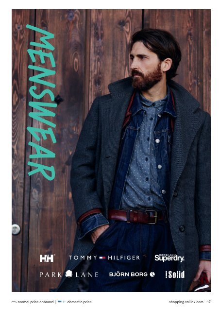 ** Tallinn-Helsinki, September&October 2019 Autumn Tallink Shopping catalogue