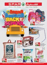 SPAR flyer from 21th to 27th Aug2019