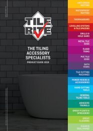 TILE RITE PRODUCT GUIDE 2019