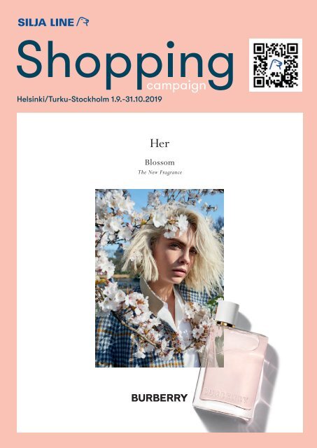 Helsinki/Turu-Stockholm, September&amp;October 2019, Autumn Silja Line  Shopping catalogue