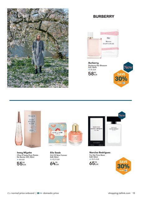 * Helsinki/Turu-Stockholm, September&October 2019, Autumn Silja Line Shopping catalogue