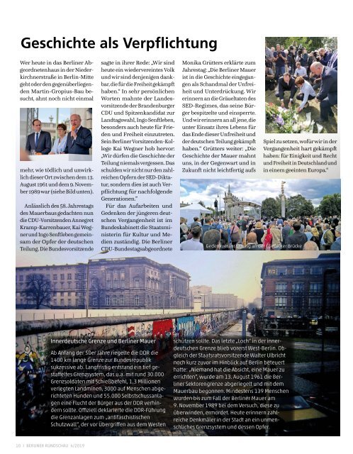 Berliner Rundschau digital I Ausgabe 4/2019