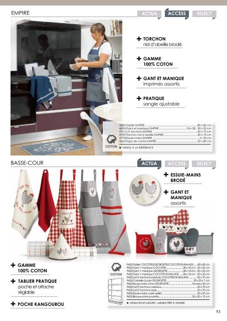 Catalogue Blanc Cadeau Les Ateliers du Linge 2019