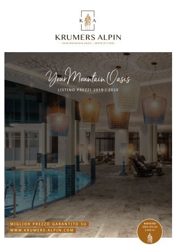 Krumers Alpin Preisliste 2019 / 2020 | IT