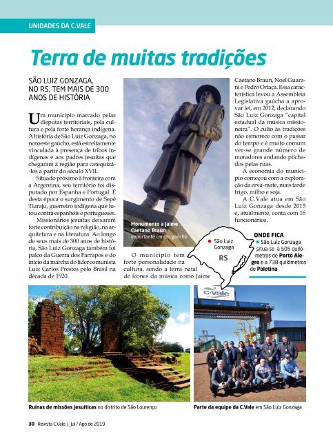 Revista C. Vale - Julho/Agosto de 2019