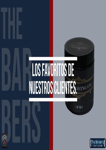 CATALOGO VIRTUAL THE BARBER´S 