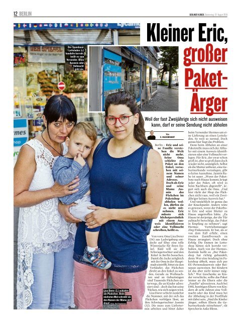 Berliner Kurier 22.08.2019