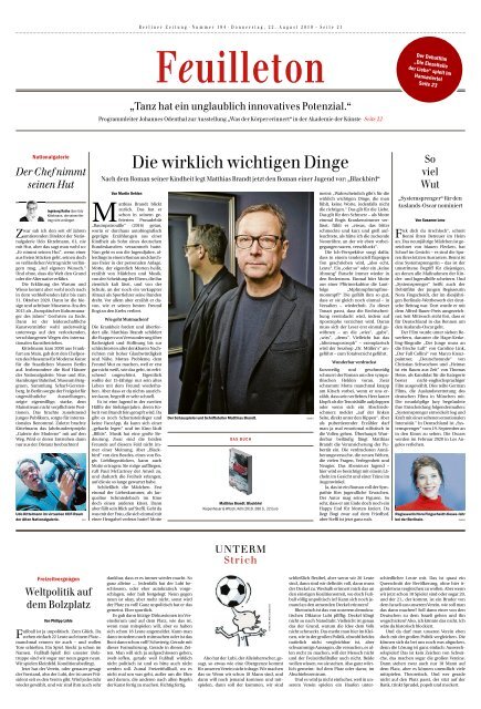 Berliner Zeitung 22.08.2019