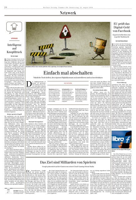 Berliner Zeitung 22.08.2019