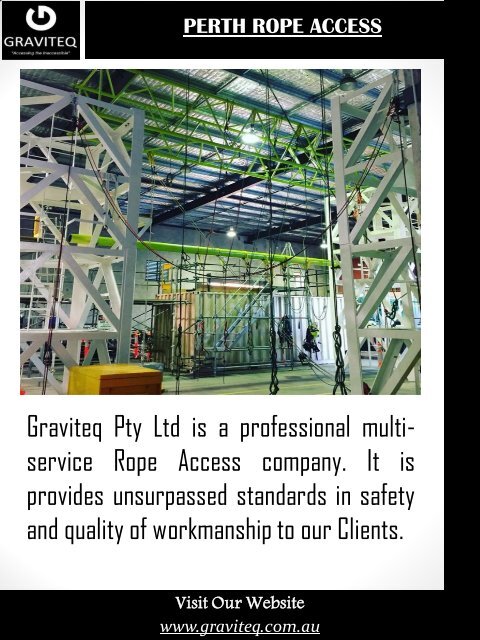 Perth Rope Access Course