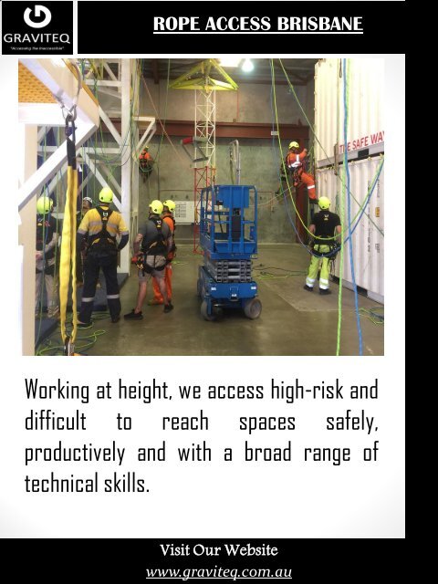 Perth Rope Access Course