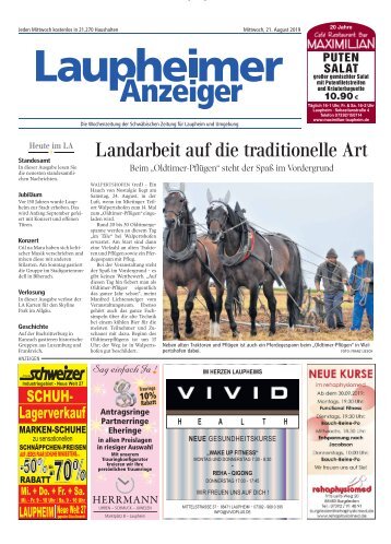 Laupheimer Anzeiger 21.08.2019