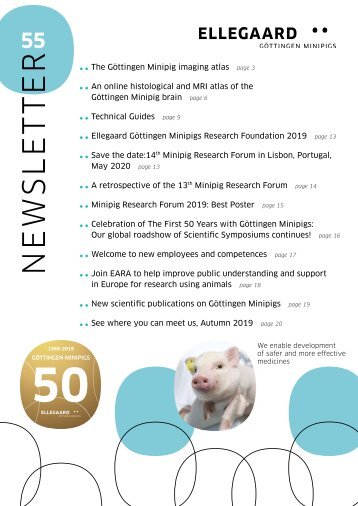 Ellegaard Minipigs Newsletter 55