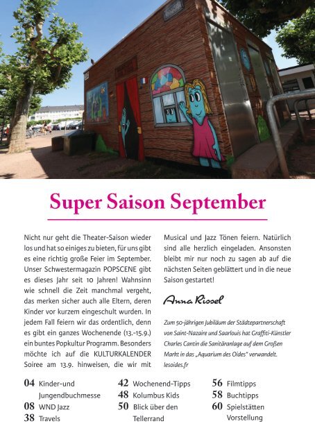 Kulturkalender September 09/19