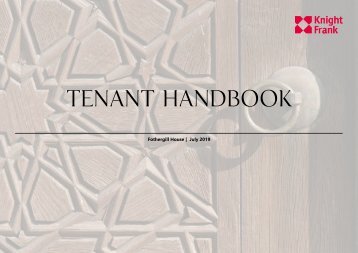 Tenant handbook - Fothergill House