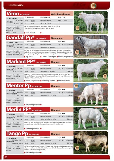 Greifenberger Bullenkatalog 2019/2020