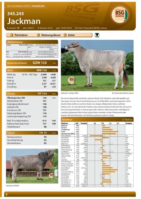 Greifenberger Bullenkatalog 2019/2020