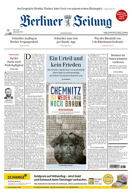 Berliner Zeitung 23.08.2019