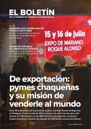 El Boletín Julio-Agosto 2019