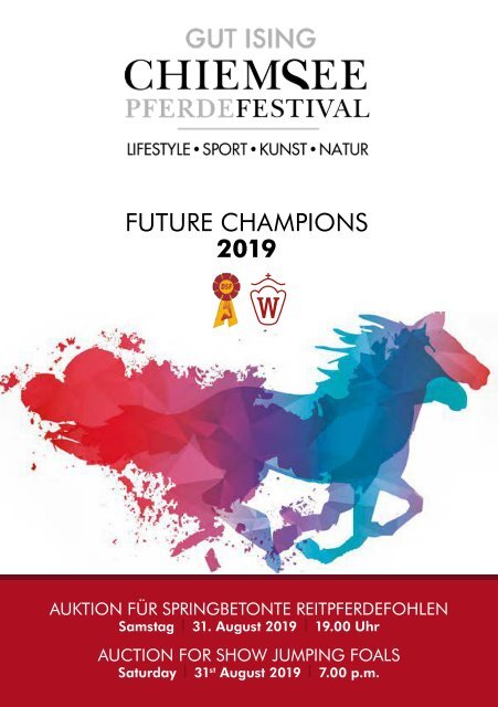 Future Champions Fohlenauktion Springen 2019