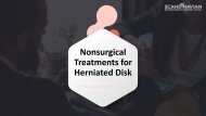 Nonsurgical Treatments for Herniated Disk