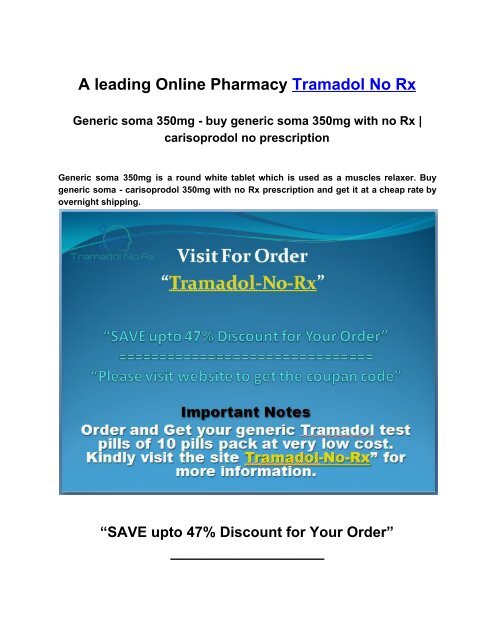 Price of carisoprodol tablets