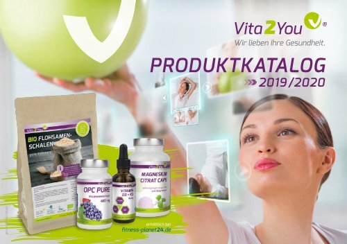 Vita2You Produktkatalog 2019/20