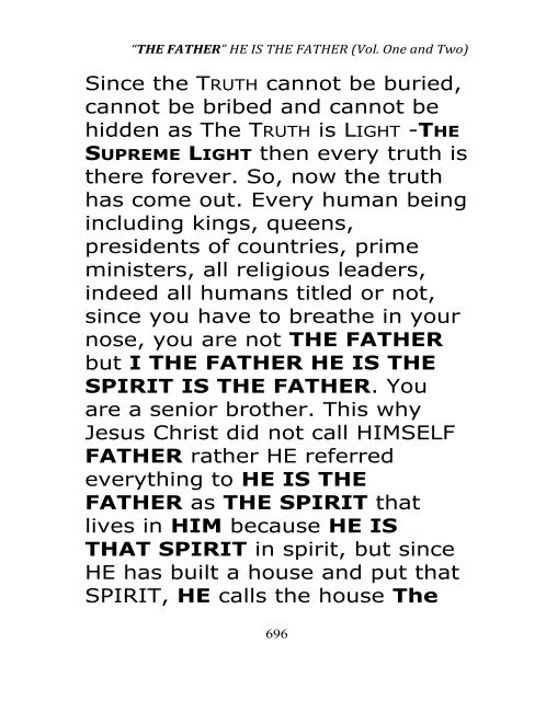 HE IS THE FATHER - AKWA EDISANETE