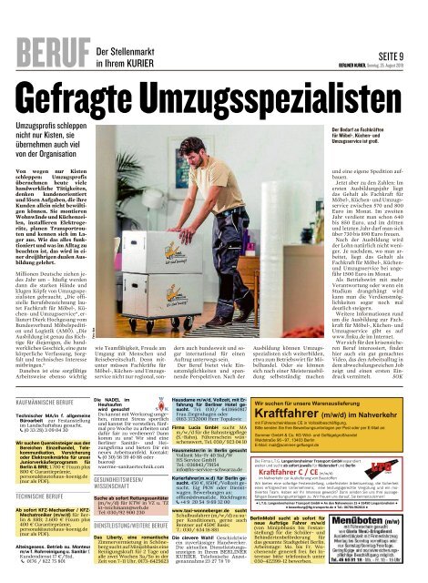Berliner Kurier 25.08.2019