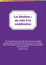 Les élections : du vote à la mobilisation - Dossier Nouvelles Vagues 47 - Relie-F asbl